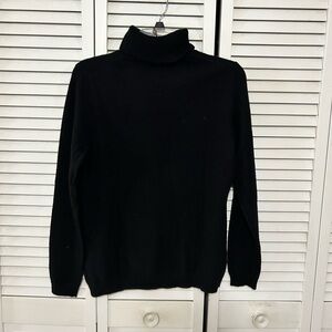 Charter Club Black Cashmere Sweater